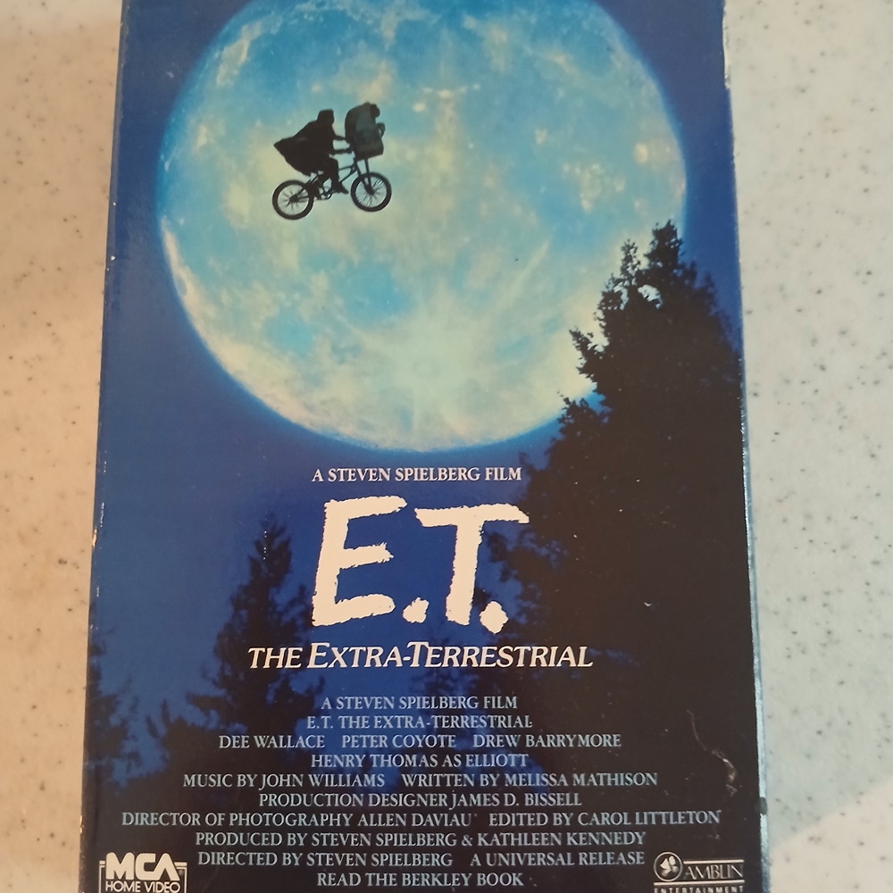 E.T. The Extra-Terrestrial 1988 BETA Tape